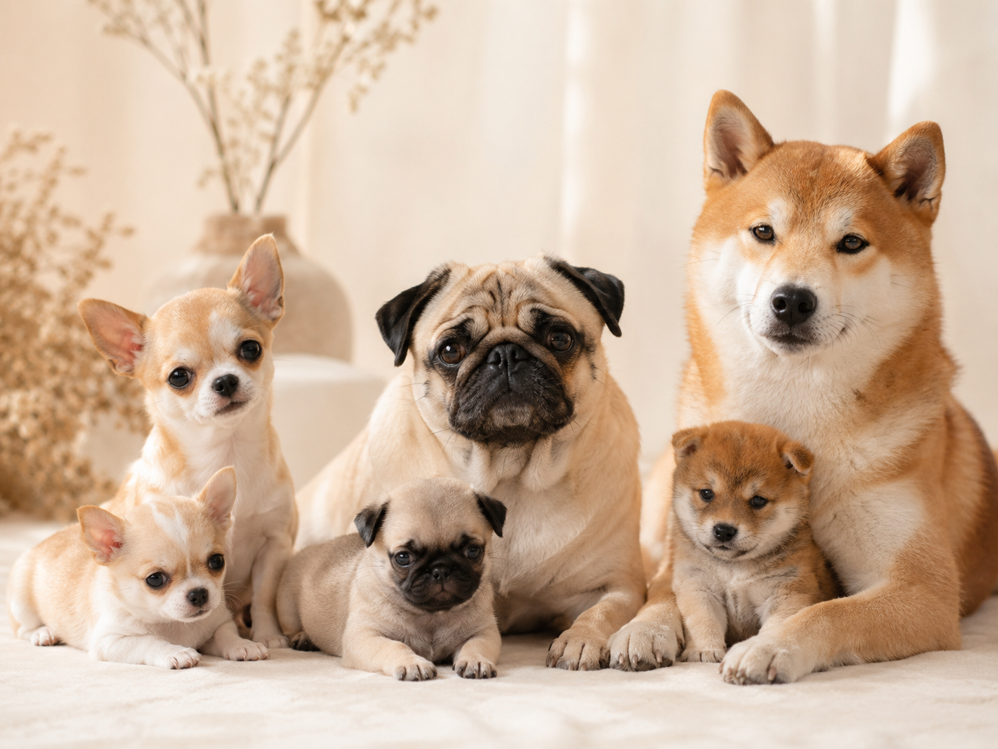 Nos chiots